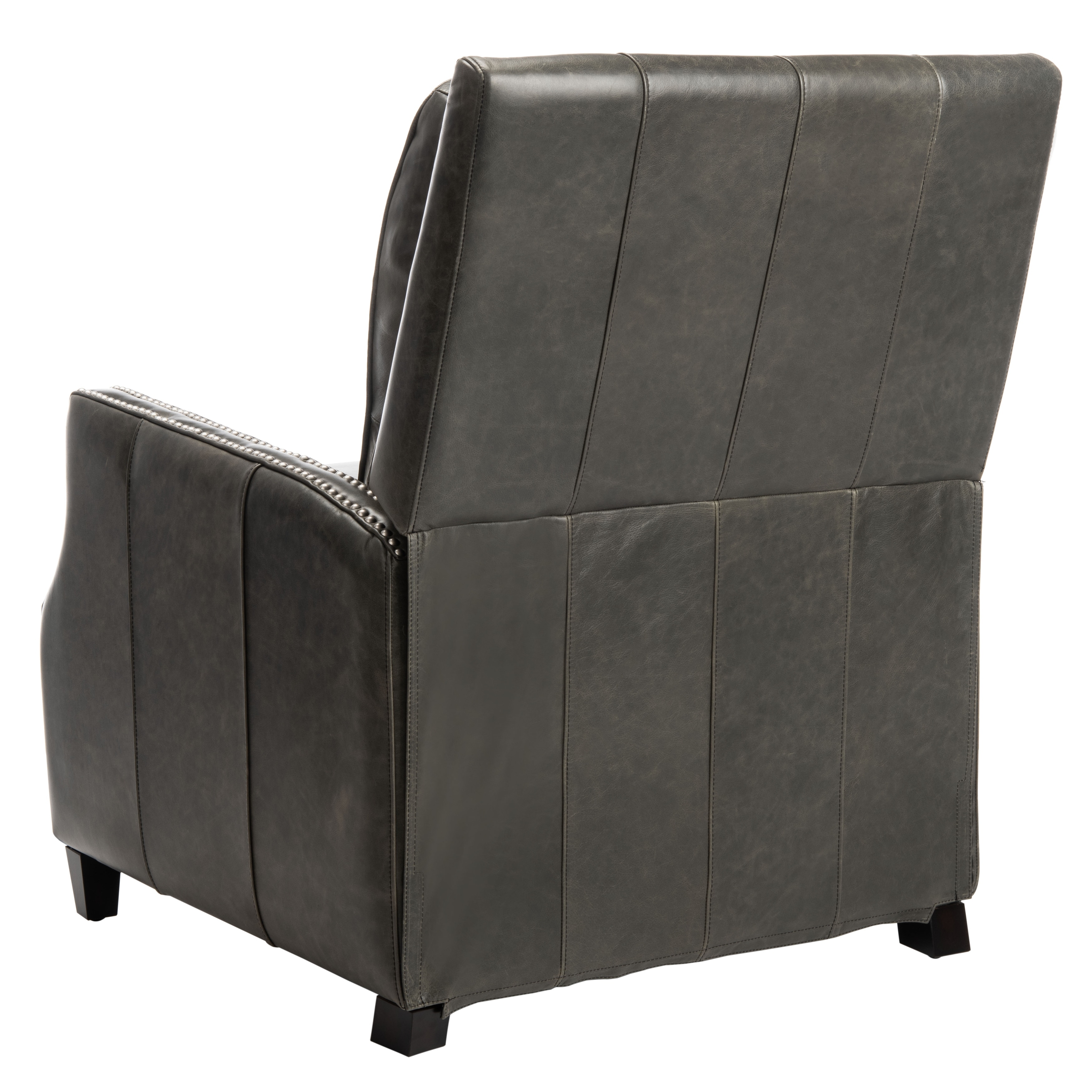 SAFAVIEH Couture Buddy Leather Nailhead Trim Recliner 30
